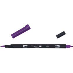 Tombow Brush pen ABT dual brush pen 676 Royal Purple