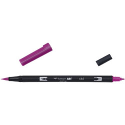 Tombow Brush pen ABT dual brush pen 685 Deep Magenta