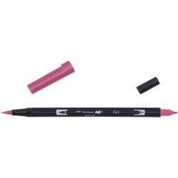 Tombow Brush pen ABT dual brush pen 743 Hot Pink