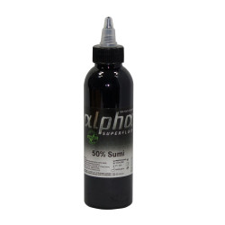 ALPHA superfluid 50 Procent  Sumi  30 ml tattoo ink