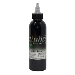 ALPHA superfluid 75 Procent  Sumi  30 ml tattoo ink