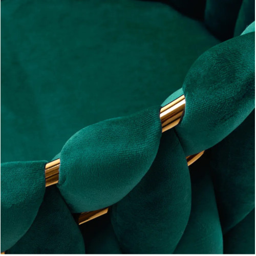 Beauty vaste stoel groen  