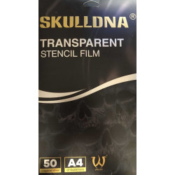 SKULLDNA Transparent Stencil Film