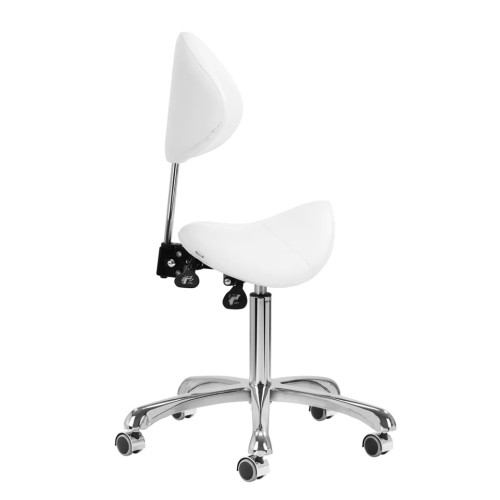 Elektrische cosmetische stoel  Lux 5 motoren wit