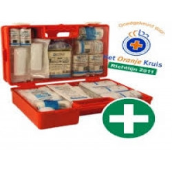 Verbanddoos BHV-basis (Oranje Kruis 2011) Typen B  geheel volgens GGD eis