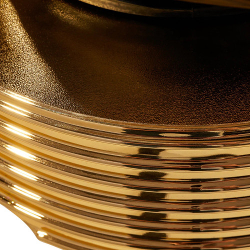 Kapsalon Wastafel  goud zwart