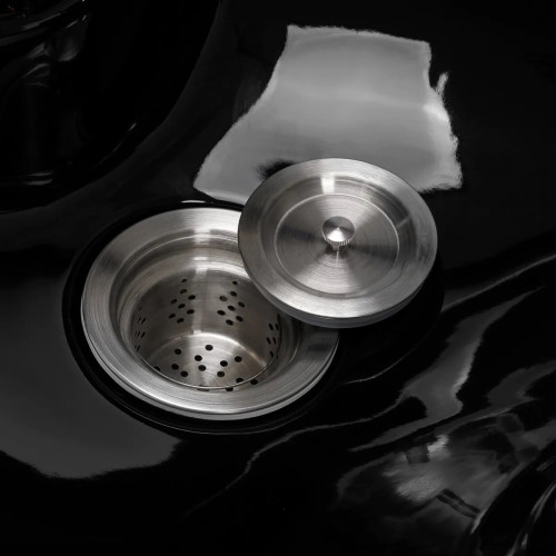 Kapsalon Wastafel  goud zwart