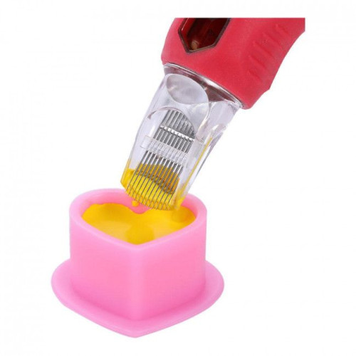 Hartvormige Siliconen Inkt Cups - Roze - Verpakking van 100st