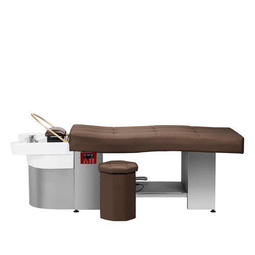 Hoofd Spa Haar Spa Tafel Bruin