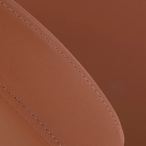 kapperskruk bruin met rugleuning