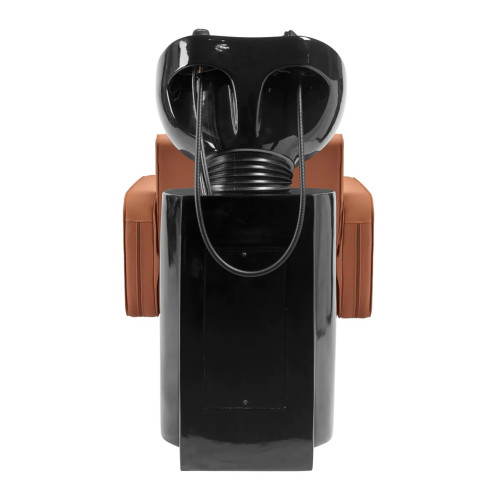  Kapperstoel met wasbak  bruin