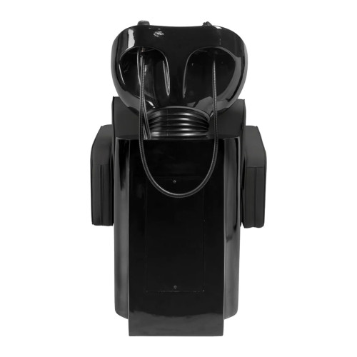 Kapperstoel met wasbak zwart