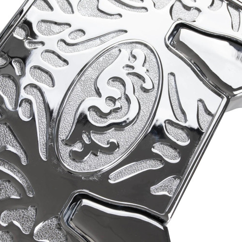  Groene Kappersstoel met Chromen Frame