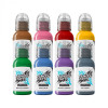 World Famous Limitless Tattoo Ink - The Mambo Destrutturato Family Set 8 x 30 ml