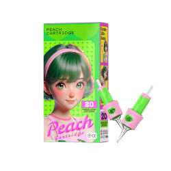 Peach Shader Cartridges 20 st pr doos