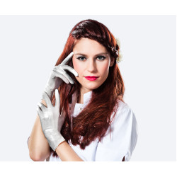 SOFT NITRIL GLAMOUR SILVER