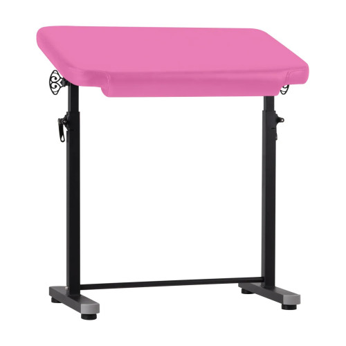Pro Ink Professionele Tattoo Armsteun Roze  In Hoogte Verstelbaar 68 tm 111 cm en Kantelbaar 