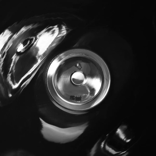 kappersstoel donkerbruin met wasbakken