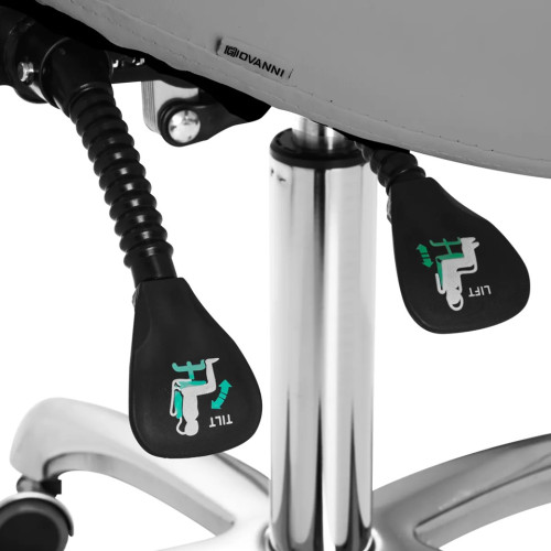 Cosmetische kruk grijs