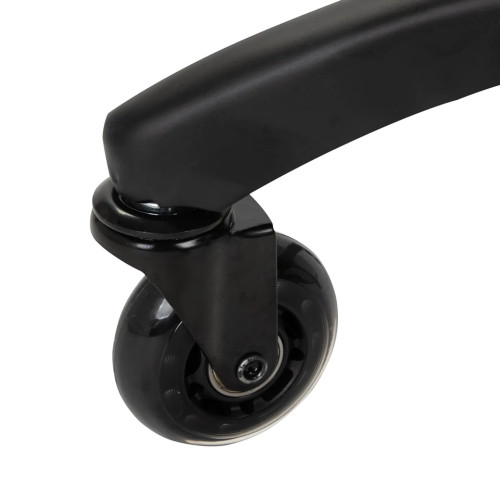 Grijsbeige kapperskruk