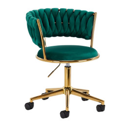 Beauty draaistoel groen