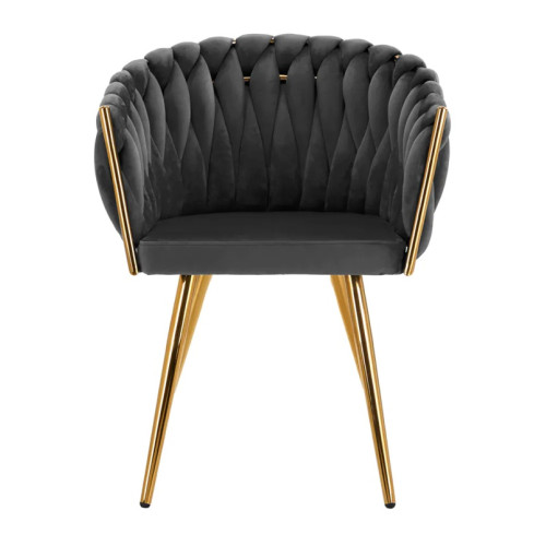 Beauty vaste stoel grijs