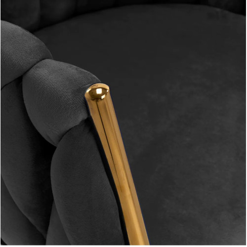 Beauty vaste stoel grijs