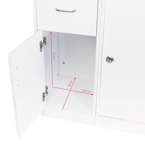 Receptiebalie XL Wit